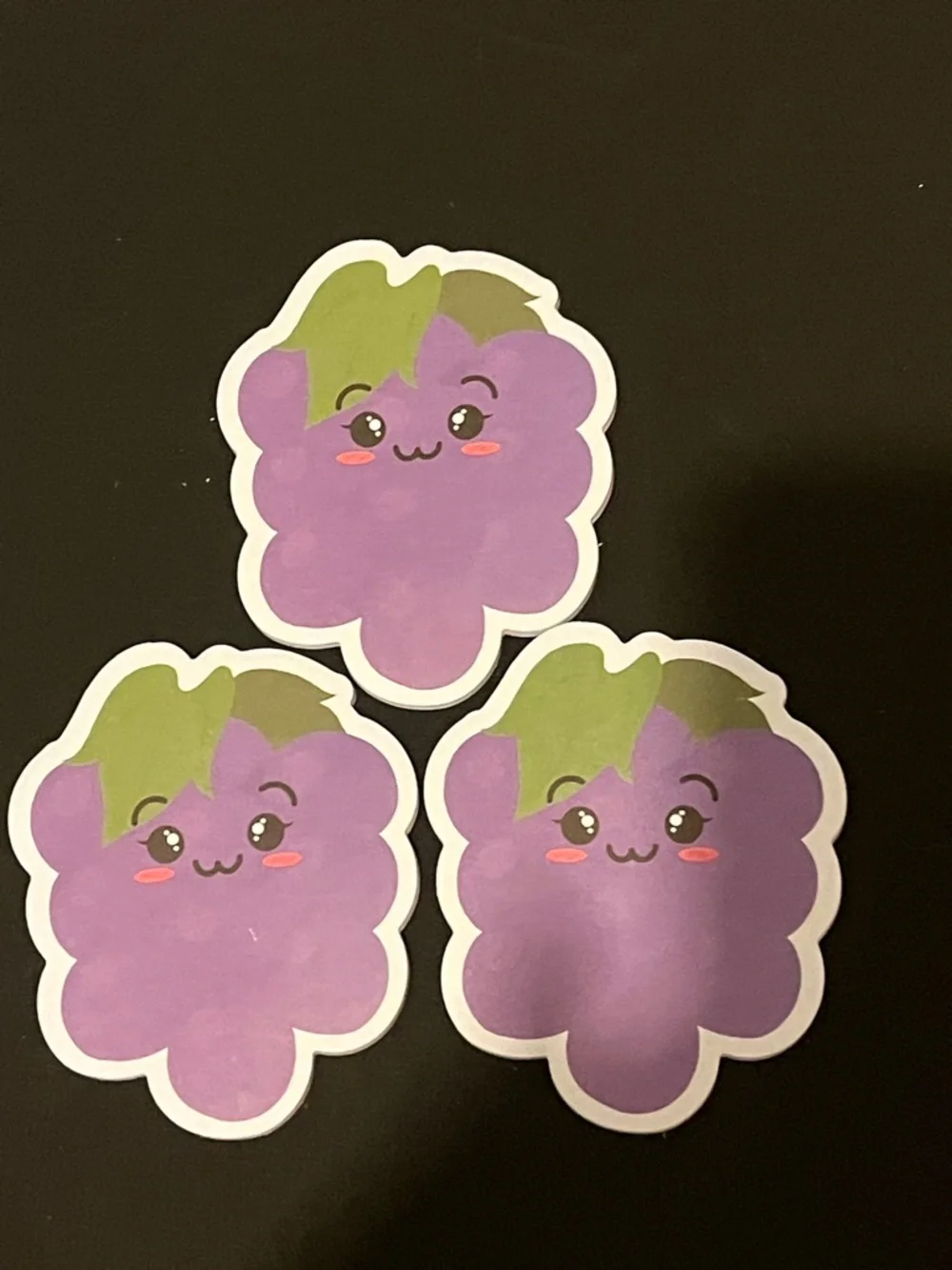 Pick (1) 90 Pc Kawaii Fruit Sticky Note Set -  Pineapple, Avocado, Strawberry,
